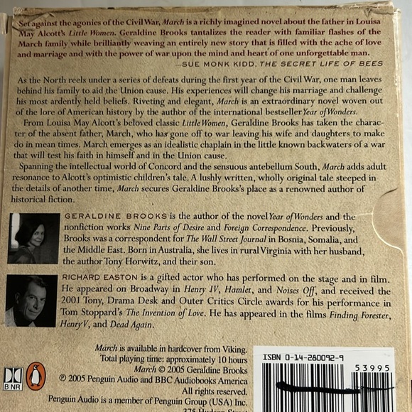 “March” - Book on CD - Picture 3 of 4